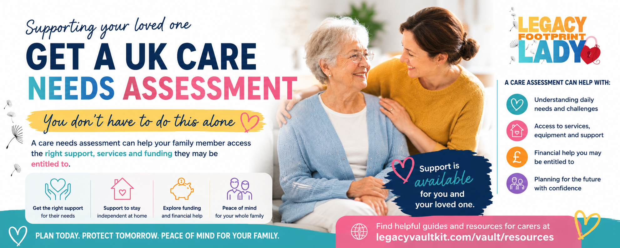 Get a UK Care Needs Assessment — Legacy Footprint Lady