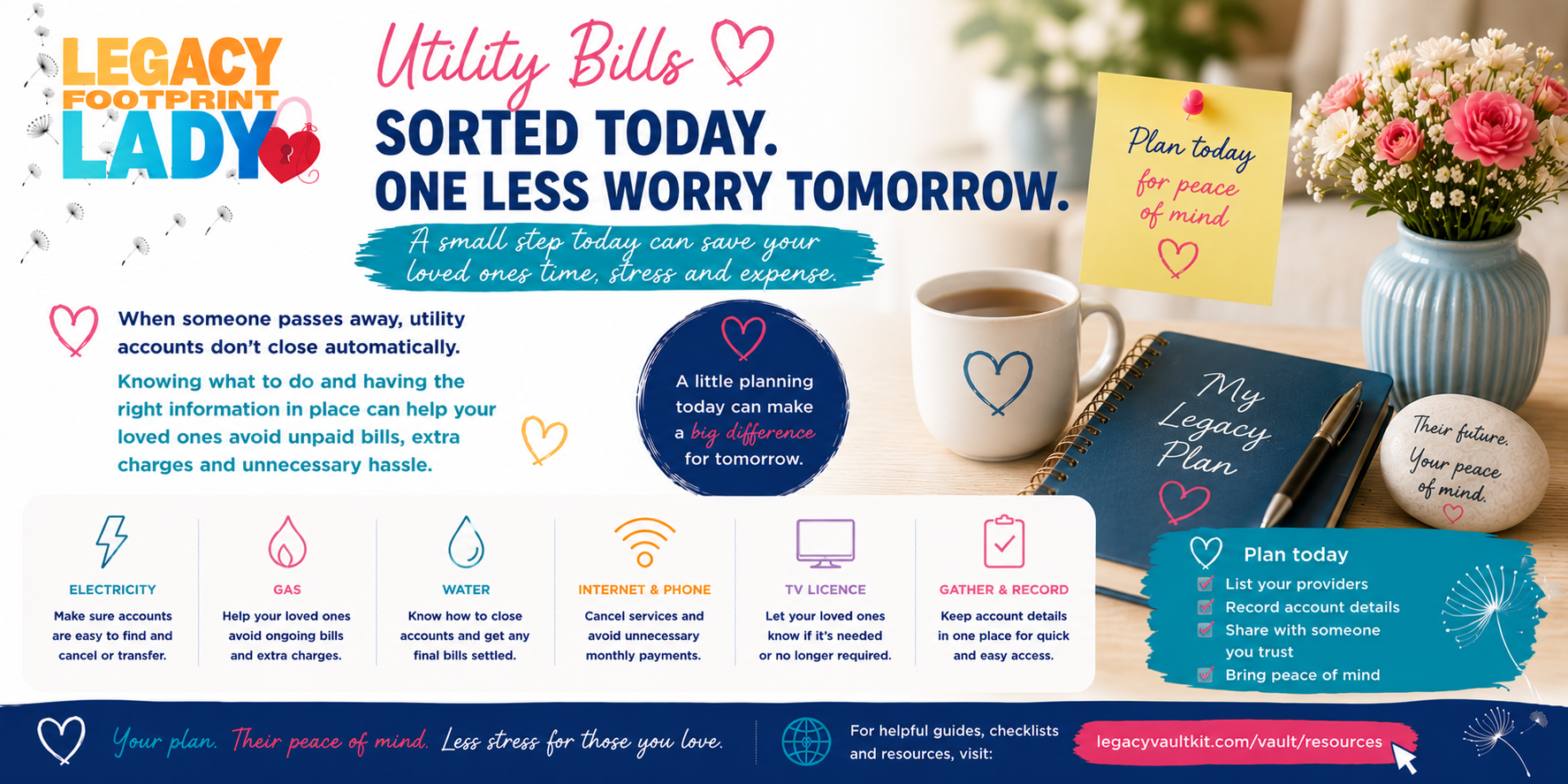Utility Bills Sorted Today — One Less Worry Tomorrow